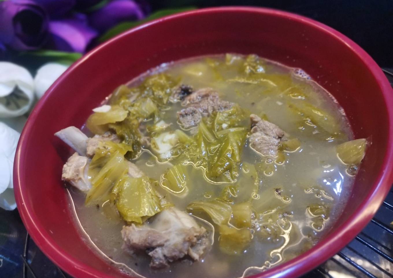 Bakut / baikut sayur asin kecut non msg (micin)
