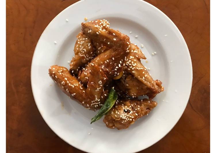 Chicken Wings Honey Sauce