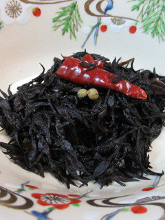 日式醋香羊栖菜(hijiki) 的食譜成品照片