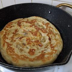 A picture of Potato Stuffed Naan recipe.