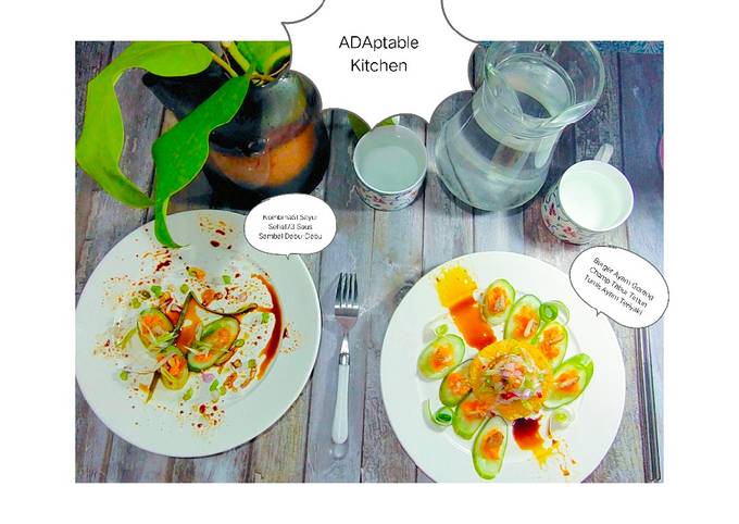 Resep Burger Ayam Champ Tabur Timun Ayam Teriyaki Saus Sambal Dabu🙏 Anti Gagal