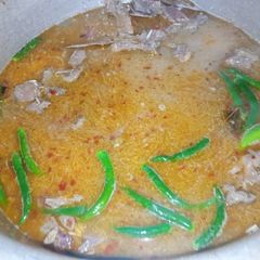 A picture of Mutton shorba.