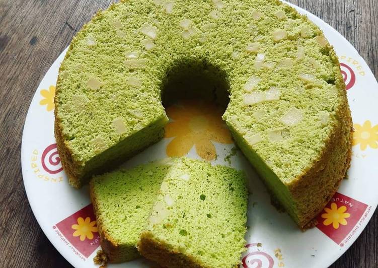 Chiffon cake sayur