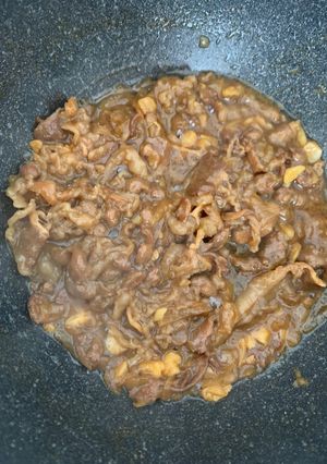 Foto resep Beef slice simple ala hokben