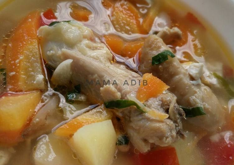 Mpasi 9bulan sayur soup