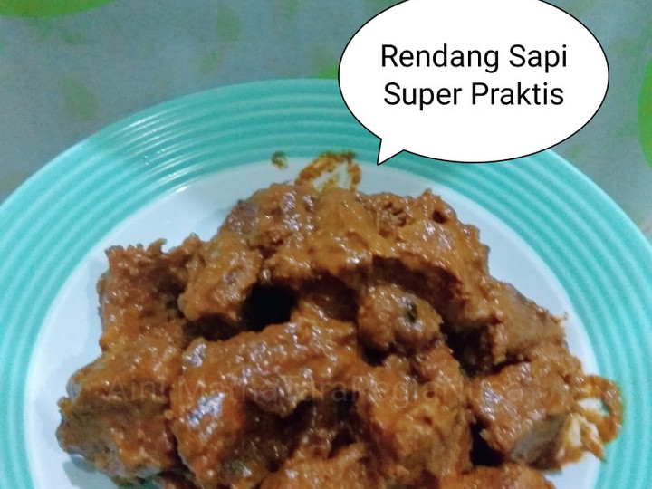 Resep: Rendang sapi super praktis Ekonomis