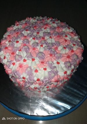 Foto resep Brownies kukus Valentine *no mixer* (base cake)