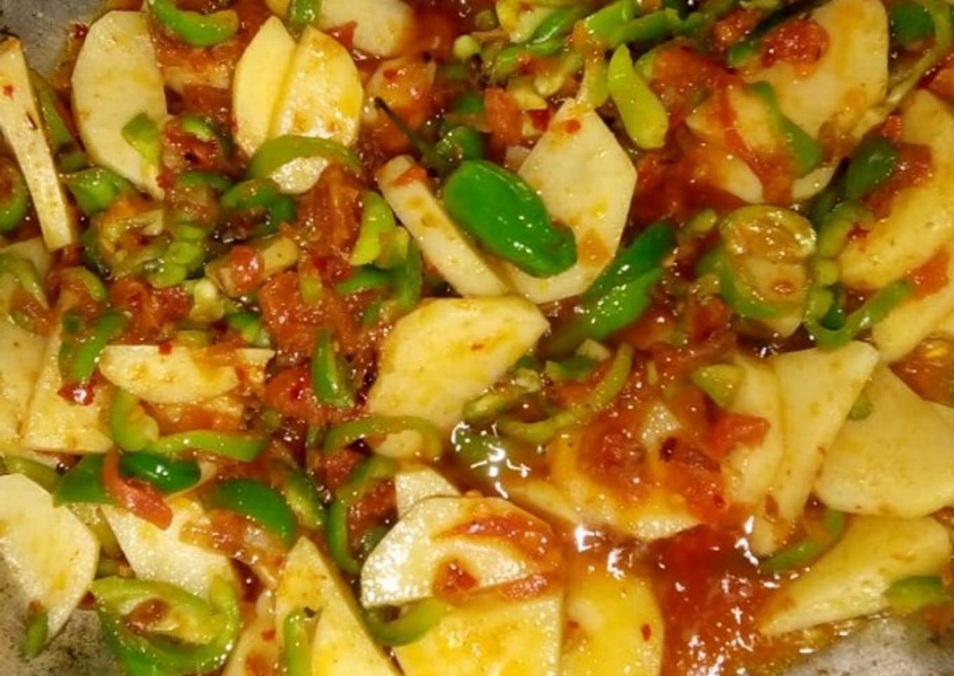 Shimla mirchi aor allu