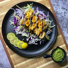 A picture of Tandoori paneer tikka.