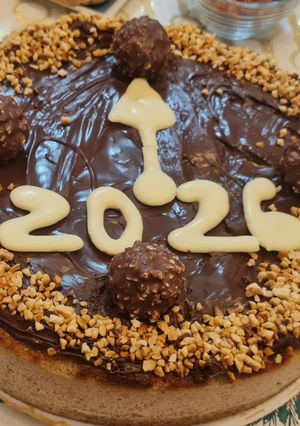 Una foto de Cheesecake de Ferrero Rocher