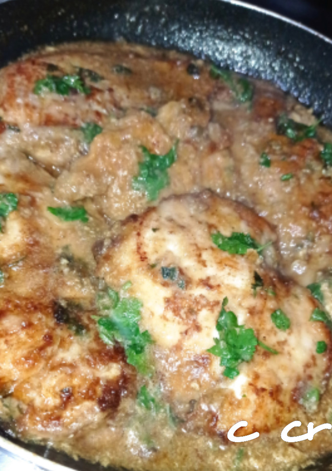Una foto de Pechuga de pollo a la cerveza