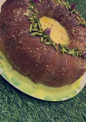 صورة لوصفة قرص عقيلي بطريقتي 😋 مره لذيذ