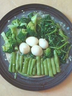 Foto resep B3 Cah Bawang Putih (Bayam, Buncis & Brokoli)