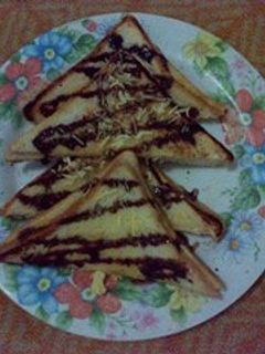 Foto resep Roti Bakar SKJ (Srikaya Keju). 