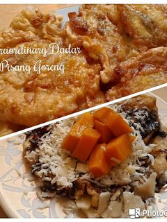 Foto resep Extraordinary Dadar Pisang Goreng