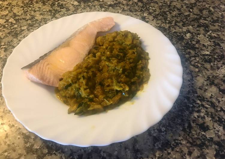 Salmón al Curry (Thermomix)