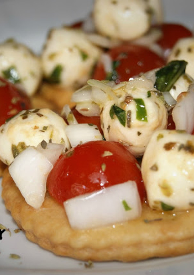 Una foto de Coca caprese