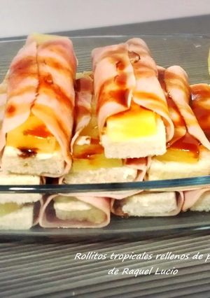 Foto principal de Rollitos tropicales envueltos en York