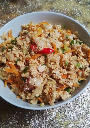 Foto resep Orak arik tahu telur & sayuran