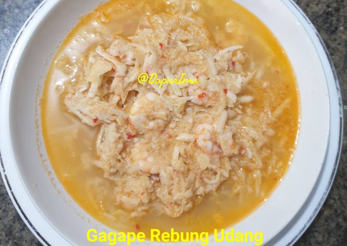 Gagape Rebung Udang