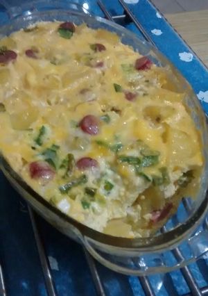 Foto resep Fritata potatoes