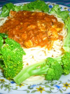 Foto resep Spagheti feat brokoli