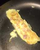 Omelette con pernil de cerdo