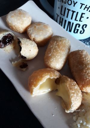 Foto resep Donat isi coklat dan keju