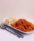 ماکارونی با مرغ🍝