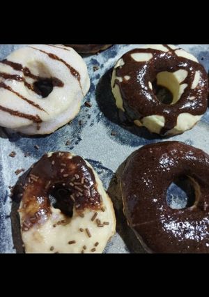 Una foto de Donas horneadas