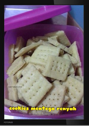 Foto resep Cookies mentega renyah hanya 2 bahan