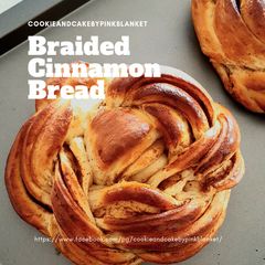 A picture of Braided Cinnamon Bread.