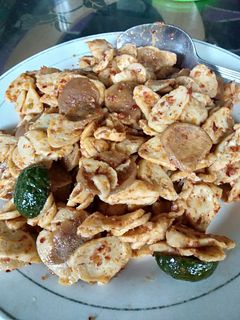 Foto resep Pedas pedas gila aka otak" balado aka seblak basah gak pake kuah