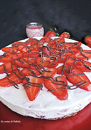 Foto di Cheesecake alle fragole