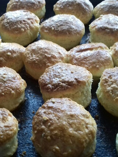 Una foto de Scones de queso