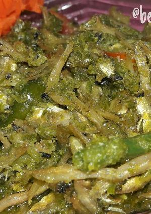 Foto resep Ikan Bilis Sambel Hijau