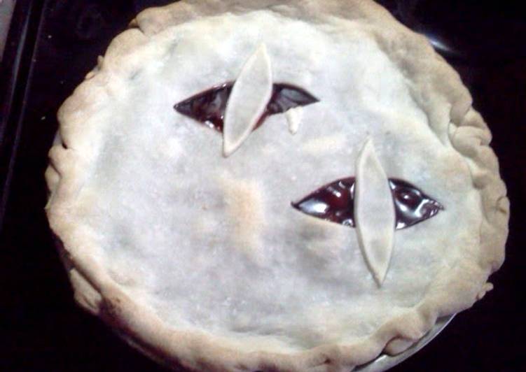 Steps to Prepare Speedy cherry pie