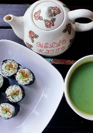 Foto resep Sushi Cetak dan Matcha