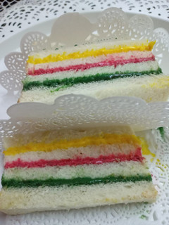 A picture of Ribbon sandwiches.