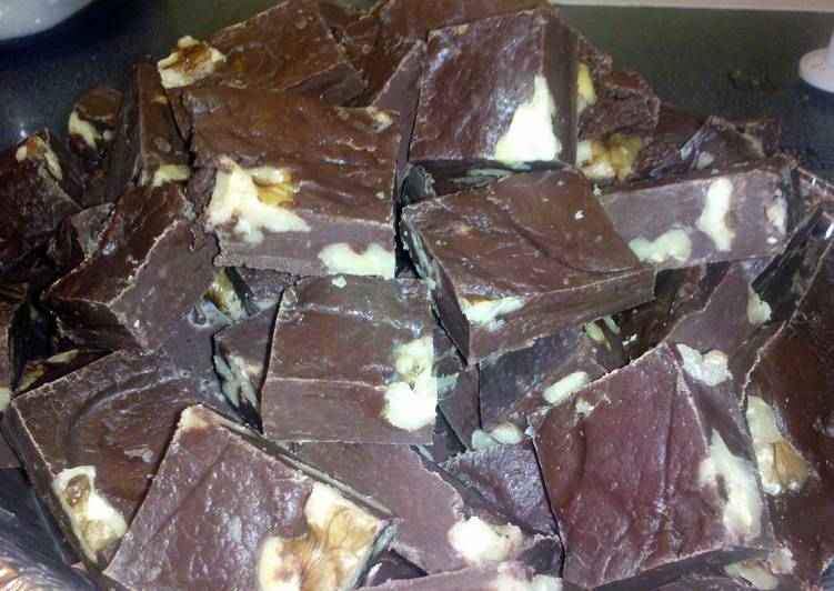 Easiest Way to Prepare Speedy 5 Minute Microwave Fudge!