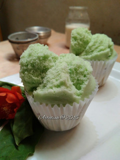 Foto resep Bolu Kukus Pandan