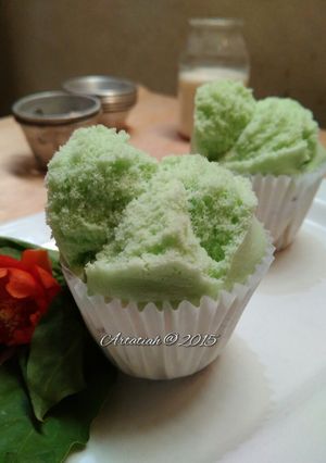Foto resep Bolu Kukus Pandan