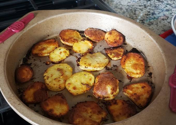 Pan-fried potatoes