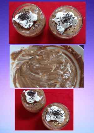 Una foto de Postre de chocolate merengado
