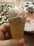 ايس كريم او مثلجات🍧🍨🍦 بذوق الشيكولة والتوت البري سهلة وسريعة