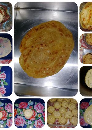 Foto resep roti prata
