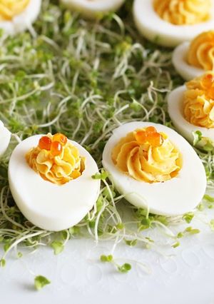 A picture of Classic Easter Deviled Eggs.