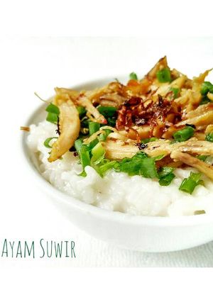 Foto resep Bubur Ayam Suwir Praktis