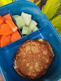 Menu Bekal 2 (Banana oatmeal pancake)