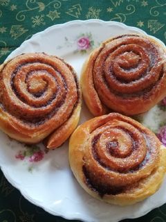 Fahéjas csiga öntettel recept fotója